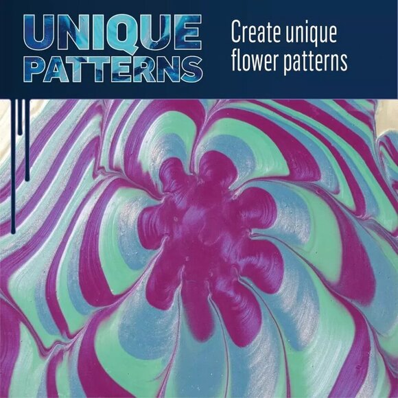 Flower Drizzle Open Cup Perfect for Fluid Paint Pouring Arts and Crafts Projec - Picture 6 of 8